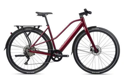 E-Bike Tourenrad Orbea Vibe MID H30 EQ 2023 | 248 Wh | 28 Zoll | Trapez | S - 46 cm | metallic dark red (gloss) (Bild 2)
