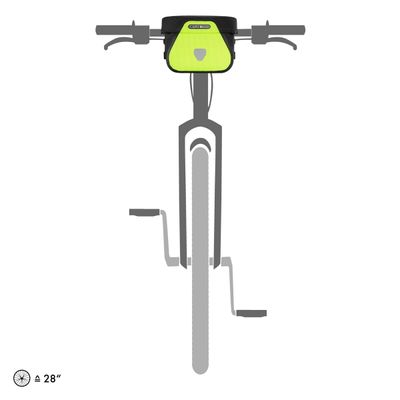 Lenkertasche Fahrrad Ortlieb Ultimate Six High Visibility 2023 (Bild 2)