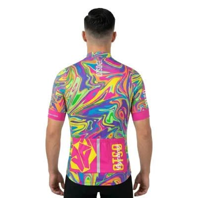 Fahrradtrikots kurzarm Otso Psychedelic (Bild 6)