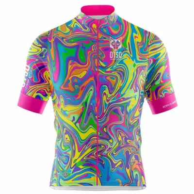 Fahrradtrikots kurzarm Otso Psychedelic (Bild 7)