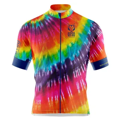 Fahrradtrikots kurzarm Otso Tie Dye Jersey (Bild 7)