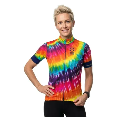 Fahrradtrikots kurzarm Otso Tie Dye Jersey (Bild 1)