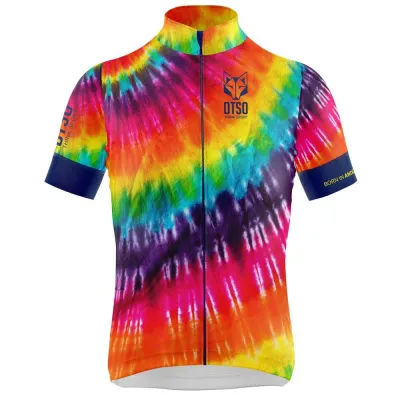 Fahrradtrikots kurzarm Otso Tie Dye Jersey (Bild 3)