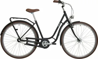 Hollandrad Panther Antero 1.0 2023 | 28 Zoll | Schwanenhals | M | schwarz matt (Bild 1)