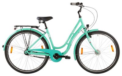 Hollandrad PASSAT Granada 2022 | 28 Zoll | Schwanenhals | 53 CM | laguneblue white anthracite (Bild 2)