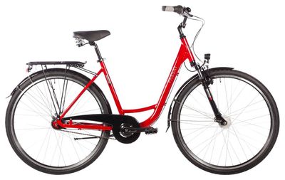 Stadtrad PASSAT Porto 2026 | 28 Zoll | Tiefeinsteiger | 45 cm | redmetal anthracite black (Bild 3)