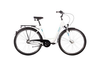 Stadtrad PASSAT Porto 2026 | 28 Zoll | Tiefeinsteiger | 50 cm | white/silver/berry (Bild 5)