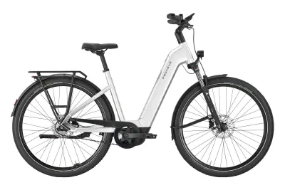 E-Bike Tourenrad Pegasus PREMIO EVO 5F Belt 2026 | 800 Wh | 28 Zoll | Tiefeinsteiger | M | arctic silver (Bild 1)