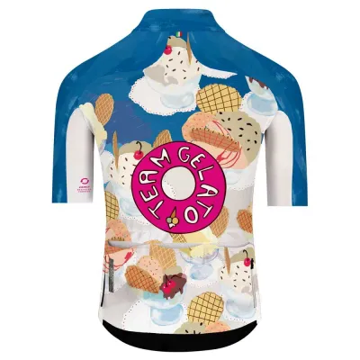 Fahrradtrikots kurzarm Q36.5 Gregarius Pro Team Gelato Jersey (Bild 2)
