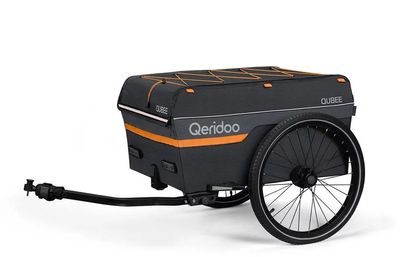 Fahrradanhänger Transport Qeridoo Qubee Grey 2023 (Bild 1)