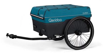 Fahrradanhänger Transport Qeridoo Qubee Limited Edition Petrol 2023 (Bild 1)