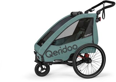 Fahrradanhänger Kinder Qeridoo QUPA 2 Plus 2024 (Bild 1)