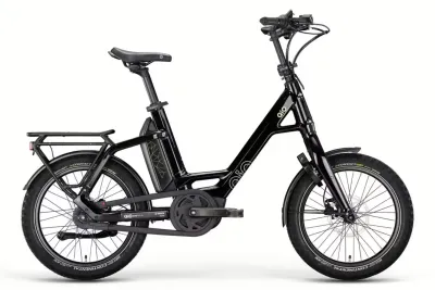 Kompaktrad E-Bike QiO Bikes EINS AP-8 Piano Line RBN 2026 | 500 Wh | 20 Zoll | Sonstige | 48 cm | night black (Bild 1)