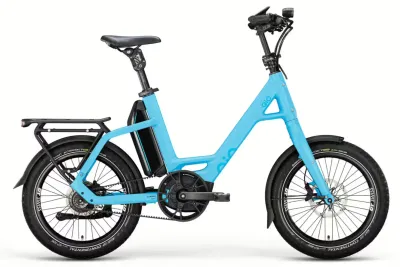 Kompaktrad E-Bike QiO Bikes EINS P-R 2026 | 800 Wh | 20 Zoll | Sonstige | 48 cm | ice blue matt (Bild 1)
