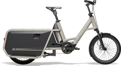 E Lastenrad QiO Bikes Long CLA 2026 | 800 Wh | 20 Zoll | Sonstige | 48 cm | Lunar White Matt (Bild 1)