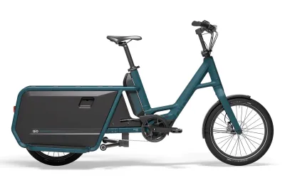 E-Lastenrad QiO Bikes Long P9 2026 | 545 Wh | 20 Zoll | Sonstige | 48 cm | petrol blue matt (Bild 4)