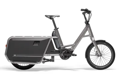 E-Lastenrad QiO Bikes Long P9 2026 | 545 Wh | 20 Zoll | Sonstige | 48 cm | lead metal (Bild 3)