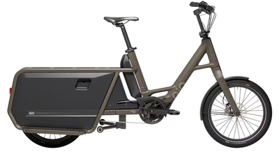 E-Lastenrad QiO Bikes Long P9 2026 | 545 Wh | 20 Zoll | Sonstige | 48 cm | dark olive matt (Bild 2)