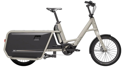 E-Lastenrad QiO Bikes Long P9 2026 | 545 Wh | 20 Zoll | Sonstige | 48 cm | lunar white matt (Bild 1)