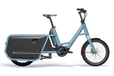 E-Lastenrad QiO Bikes Long P9 2026 | 545 Wh | 20 Zoll | Sonstige | 48 cm | retro blue matt (Bild 5)