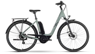 E-Bike Tourenrad RAYMON CityRay E 1.0 2023 | 400 Wh | 28 Zoll | Tiefeinsteiger | L / 55 cm | pistaccio / black matt (Bild 1)