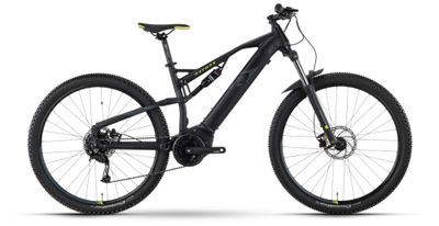E-Allmountain MTB RAYMON FullRay 130E 4.0 2023 | 500 Wh | 29 Zoll | Diamant | M / 46 cm | black / dark grey / lime green (Bild 1)