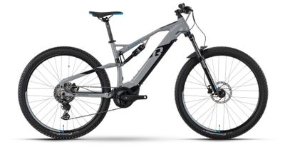 E-Allmountain MTB RAYMON FullRay 130E 5.0 2023 | 500 Wh | 29 Zoll | Diamant | L / 50 cm | grey / black / blue (Bild 1)