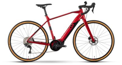 Gravel E-Bike RAYMON GravelRay E 7.0 2023 | 500 Wh | 28 Zoll | Diamant | S / 52 cm | deep red / black (Bild 1)