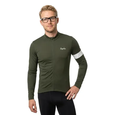 Fahrradtrikots langarm Rapha Racing Core Thermal (Bild 17)