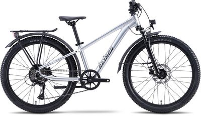Kinderfahrrad 24 Zoll RAYMON Nayta 24 Pro Street 2026 | 24 Zoll | Diamant | One Size | rawsilver (Bild 1)