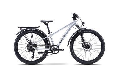 Kinderfahrrad 24 Zoll RAYMON Nayta 24 Pro Street 2026 | 24 Zoll | Diamant | One Size | rawsilver (Bild 2)