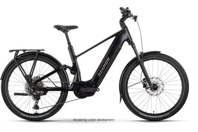 E-Cross Country Bike RAYMON Tavano Comp 2026 | 800 Wh | 27,5 Zoll | Diamant | M | black/stealth (Bild 2)