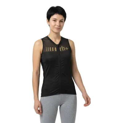 Fahrradtrikots kurzarm Rh+ Logo Ärmelloses Trikot (Bild 3)