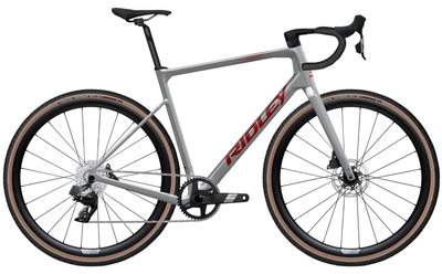 Gravel Bike Ridley Grifn Gravel Sram Apex XPLR AXS 1x 2025 | 28 Zoll | Diamant | S | Battle Ship Grey / 467 / GRC02As (Bild 13)