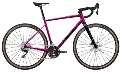 Gravel Bike Ridley Kanzo Adventure Alu Shimano GRX400 2026 | 28 Zoll | Diamant | XXS | Jazzberry Jam Metallic / KAV01CS (Bild 1)
