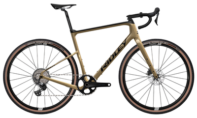 Gravel Bike Ridley Kanzo Adventure Shimano GRX600 2026 | 28 Zoll | Diamant | XS | Desert Dune Metallic/Black Metallic (Bild 1)