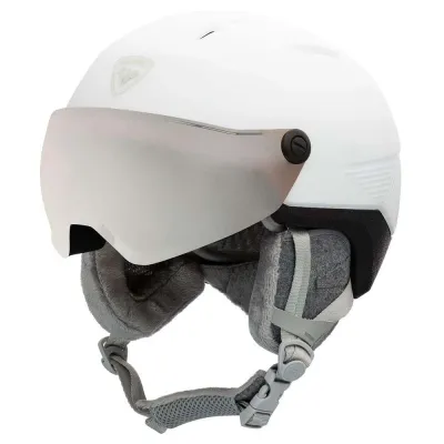 Ski Helm Rossignol Fit Impacts Skihelm Mit Visier Für Frauen (Bild 4)