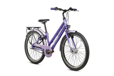 Kinderfahrrad 24 Zoll S´cool chix Pro 24-N3 2026 | 24 Zoll | Diamant | 32 cm | purple/lavender (Bild 2)