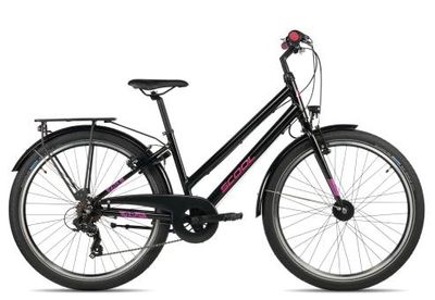 Jugendfahrrad 26 Zoll S´cool chix Pro 26-K7 2026 | 26 Zoll | Diamant | 36 cm | oxid/pink (Bild 3)