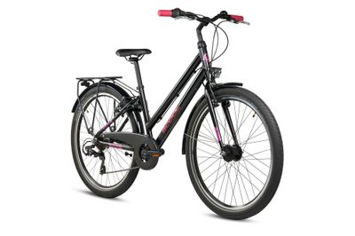 Jugendfahrrad 26 Zoll S´cool chix Pro 26-K7 2026 | 26 Zoll | Diamant | 36 cm | oxid/pink (Bild 4)