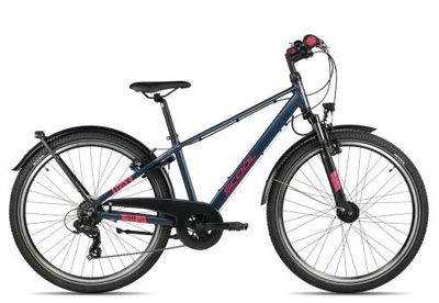 Jugendfahrrad 26 Zoll S´cool troX Pro 26-K7 2026 | 26 Zoll | Diamant | 35 cm | pearl night blue/pink (Bild 1)