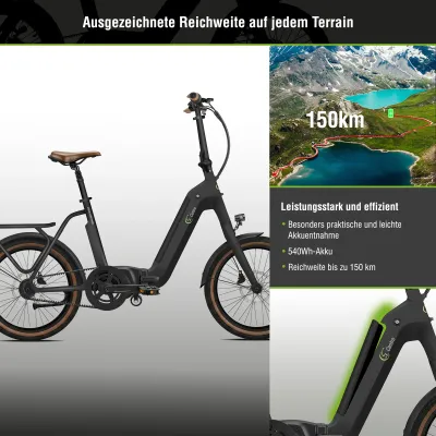Klapprad E-Bike SachsenRad F3R Centro 2026 | 540 Wh | 20 Zoll | Sonstige (Bild 3)