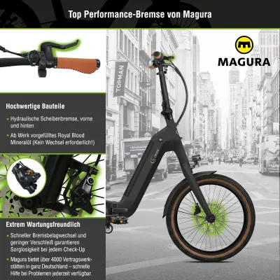 Klapprad E-Bike SachsenRad F3R Centro 2026 | 540 Wh | 20 Zoll | Sonstige (Bild 4)