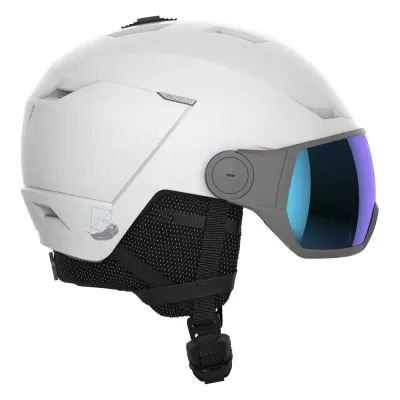 Ski Helm Salomon Icon Lt Skihelm Mit Visier Für Frauen 0 (Bild 1)