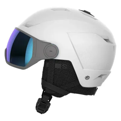 Ski Helm Salomon Icon Lt Skihelm Mit Visier Für Frauen 0 (Bild 2)