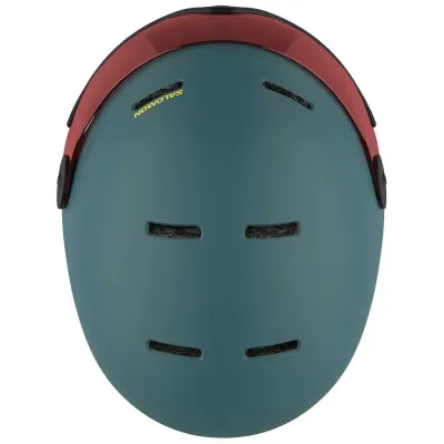 Ski Helm Salomon Orka Visor Skihelm 0 (Bild 10)