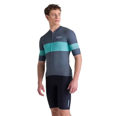 Fahrradtrikots kurzarm Santini Bianchi Milano Race 2025 (Bild 1)