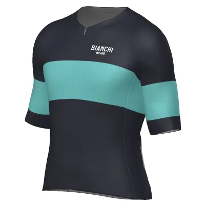 Fahrradtrikots kurzarm Santini Bianchi Milano Race 2025 (Bild 11)