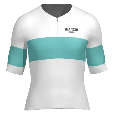 Fahrradtrikots kurzarm Santini Bianchi Milano Race 2025 (Bild 14)