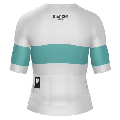 Fahrradtrikots kurzarm Santini Bianchi Milano Race 2025 (Bild 15)
